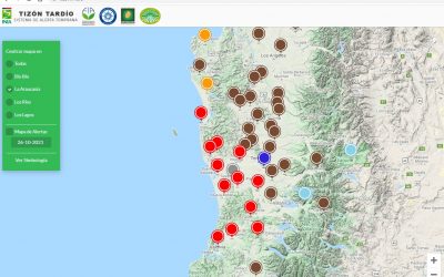 Sistema de alerta temprana de tizón tardío