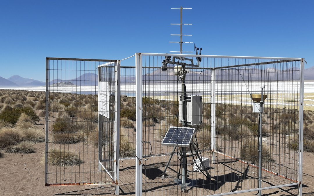 Por primera vez INIA conecta vía satélite estación  agrometeorológica ubicada en el extremo norte de Chile