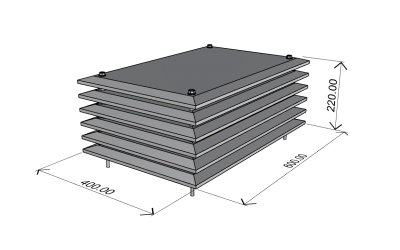 Caseta de temperatura de suelo