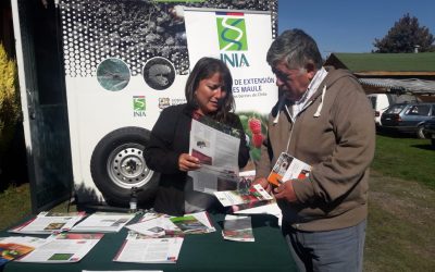 Con laboratorio móvil, INIA Raihuén capacita a productores en identificación de plagas de berries