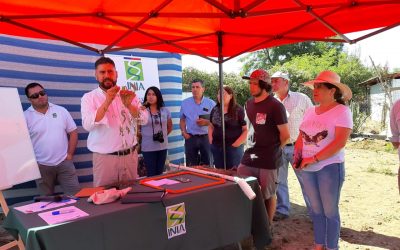 Agricultores y asesores técnicos se capacitaron en manejo del riego y control de malezas