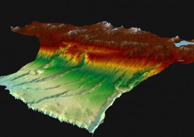 Topografía de la Región de Arica y Parinacota